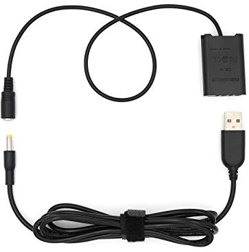 NP-BX1 Adaptateur Secteur USB Batterie factice, Kit de Chargeur de caméra à coupleur CC DK-X1 pour Sony Cybershot DSC-RX1 RX1R RX100 II RX100 III RX100 IV M2 M3 M4 Appareils Photo numériques