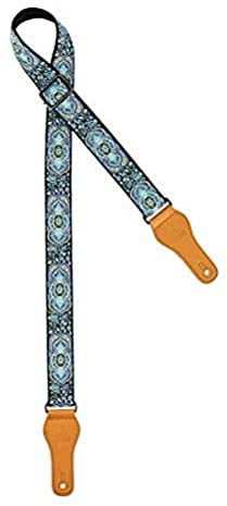 Ortega Guitars Ukulele Gurt Verstellbar - Creative Series - Baumwolle, Classic Blue (OCS-550U)