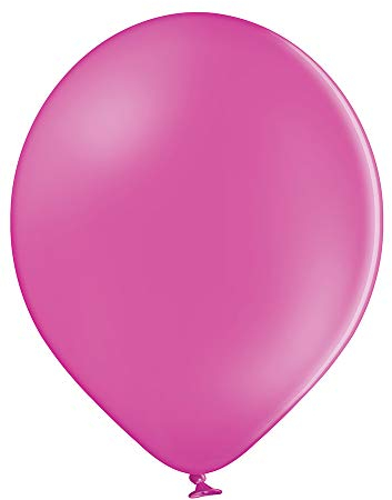 Ballonheld 50 große Premium Luftballons 100% Bio, Freie Farbwahl 40 Farben 27cm Durchmesser, heliumgeeignet, für Party, Geburtstag, Feiern (pink)