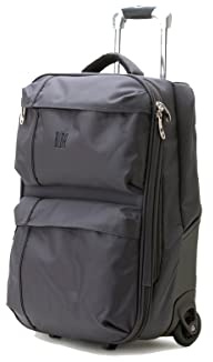 BIBA | Trolley Typ Reisekoffer, Meri G Koffer, Trolleygriff, Reißverschluss, Polyester+ABS