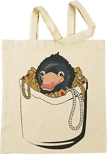 Vendax Niffler Im Tasche Beige Einkaufstasche