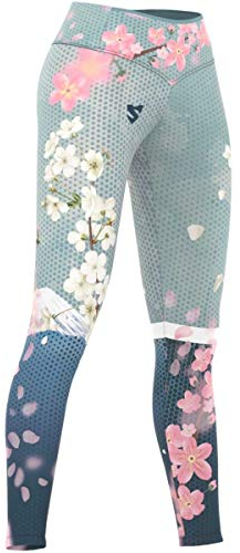 SMMASH Sport Leggings Damen Sportleggings Lang High Waist Push Up Blickdicht Elastisch Figurformend Sporthose Yogahose