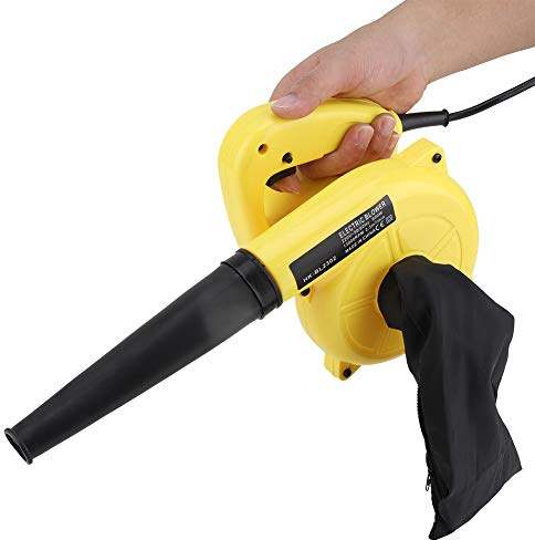 Haofy Elektrisches Laubgebläse Laubsauger, 2-in-1-Kabelstaubsauger Staubsauger, EU-Stecker