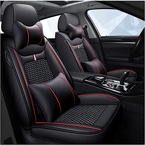 Housse De Siege Voiture Universelle pour Peugeot 208 508 307 407 308 SW 2008 5008 3008 301 107 T9 607 206 Rcz 4008 206 207 308S Accessoires Voiture-Noir