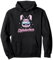 Skihase Skihaserl Skihäschen Hase fährt Ski Skifahren Pullover Hoodie