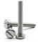 Hippo Hardware M3 (3mm X 30mm) Slotted Pan Head Machine Screws A2 Stainless Steel Slot Bolts (Pack of 5)