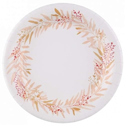 1001decotable - 10 Assiettes en carton mariage Amour Forever