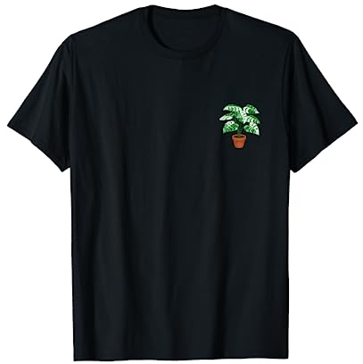 Monstera Zimmerpflanze bunt T-Shirt