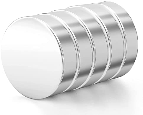 Realth Magnete 40mm x 10mm 5 Stück Runde Magnete für Kühlschrank Büro Wissenschaftsprojekt Bauen und Basteln (MC307)