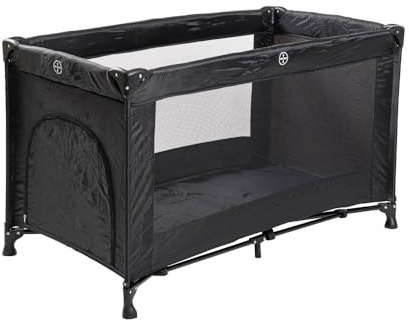 BabyTrold - Travel Cot in Black