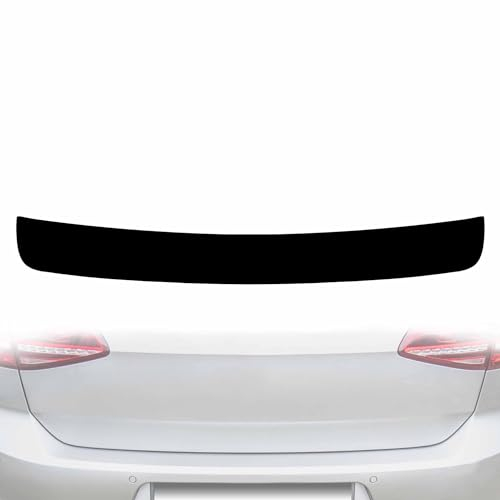 JAWERK Schutzfolie für VW Golf 7 VII Limo ab 2012+ Ladekante - SCHWARZ Matt Lackschutz, Kratzschutz, Selbstklebend, Autofolie Ladekantenschutz