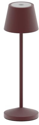 Lumisky EMILY Tischleuchte, kabellos, LED, warmweiß, dimmbar, Höhe 25 cm, Braun