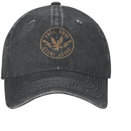 LXCUDXZ Baseball Kappe Fall Guy Stunt Association Cowboyhut Sonnenhut Neu im Hut Hut Mann für die Sonne Damen Kappe Herren Party Geschenk