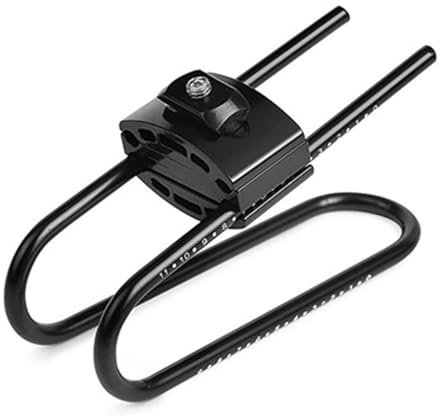 Wizoowip Mountainbike Stoßdämpfer Federung Sattel Heavy Duty Feder Stahl Universal MTB Rennrad Sitz Riser Dämpfer Schwarz