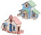 DRESSOOS 3D-Puzzle Holzhaus-modellbausatz Für Jungen Und Mädchen Für Jungen Und Mädchen Familie Und Freunde