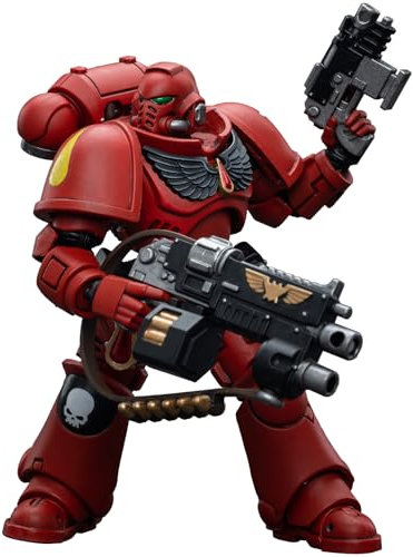JOYTOY Warhammer 40k Blood Angels, Blood Angels Intercessors 1/18 Action Figur, Gewidmet Ihnen die das Sammeln lieben