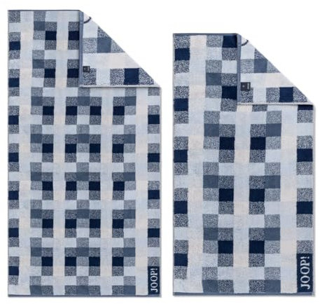 Joop! Handtücher Vibe Karo 1699 Ozean - 11