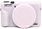 G7X Mark III Case,Soft Silicone Protective Case Ultra-Thin Lightweight for Canon PowerShot G7X Mark III Camera with Removable Lens Cover (Jelly Pink)