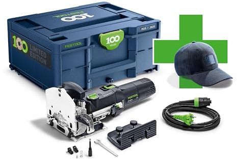 Festool Dübelfräse DOMINO DF 500 Q-Plus - 100 Jahre Jubiläumsedition - Dübelfräse im Jubiläums-Systainer