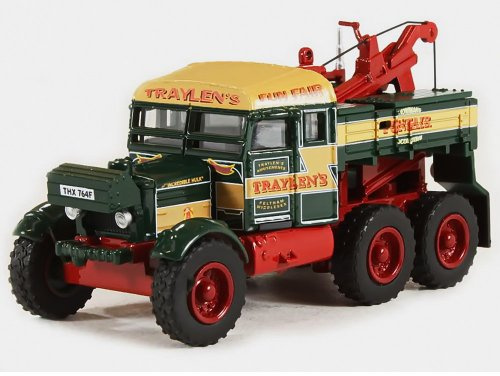 Oxford Diecast 1:76 Traylens Funfair Pioneer Recovery Tractor Collectable model 76SP003