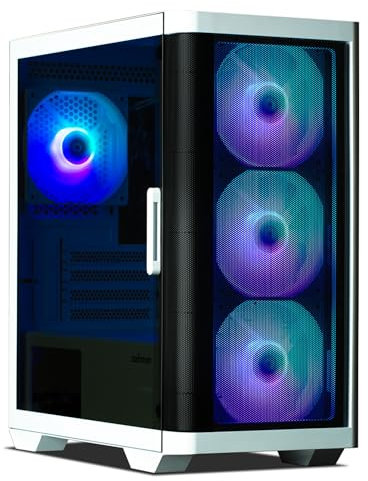 Boitier PC Mini Tour ZALMAN M4 ARGB (Blanc)