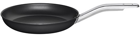 Fiskars Bratpfanne für Gasherde, 24 cm, Aluminium, Functional Form-Serie, Schwarz/Silber, 1015331