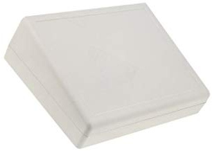 CP-18-34 Gehäuse: Pult X: 188mm Y: 133mm Z: 32,5mm ABS grau (matt) COMBIPLAST