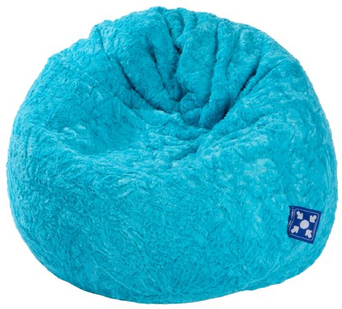 Magma-Heimtex 2826032 Sitzsack L Fluffy, 70x90cm, 120Liter, Polystyrolfllung, Original Knauf, Farbe trkis