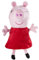 Jazwares 92661 - Peppa Wutz Peppa Kuscheltier mit Sound, Weiche Plüschfigur ca. 15 cm groß, Plüsch Figur zum Schlafen, Stofftier zum Spielen, Original Peppa Pig Plüschtier für Kinder ab 18 Monate