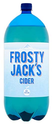 Frosty Jacks Original Apple Cider (4 x 2.5 Litre Plastic Bottles)