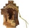 Bethlehem Olivenholz Komplettes Weihnachtsschmuck-Set Krippengeschichte von Bethlehem Gifts TM (Ornament 6,6 cm)