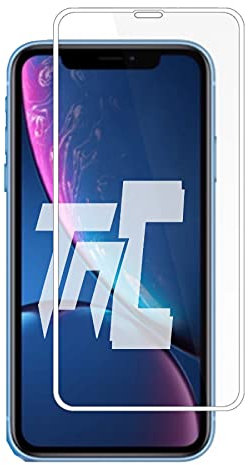TM-Concept® Verre trempé pour Apple iPhone XR - Blanc - incurvé 3D Curved