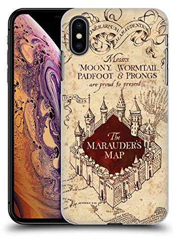 Head Case Designs Offizielle Harry Potter The Marauder's Map Prisoner of Azkaban II Harte Rueckseiten Handyhülle Hülle Huelle kompatibel mit Apple iPhone XS Max
