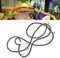 Pssopp Künstliche Reptilien Klettern Zweig Flexible Jungle Rattan Jungle Climber Reben Long Vine Habitat Decor mit Saugnäpfen 9.84ft(S)