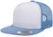 Yupoong Herren YP Classics Classic Trucker Cap Front Mütze, Carolina Blue/White/Carolina Blue, Einheitsgröße