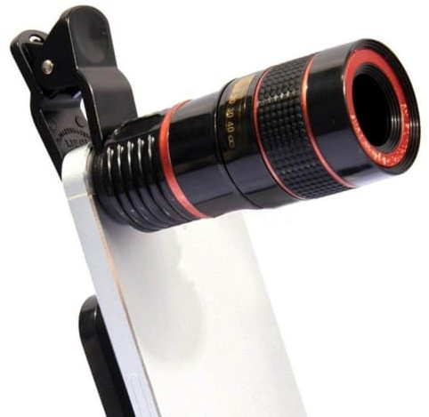 BYFRI 8X Hd-handy-objektiv-28x Teleobjektiv Shutter Für Handy-Kamera Vergrößerungsglas Schwarz