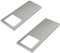kalb | Luces LED bajo armarios plata 5W- luz de cocina muy plana (Lote de 2, blanco neutro)