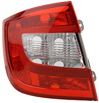 Johns, kompatibel zu Skoda Rapid Heckleuchte links 07/2012-04/2017 ohne Lampenträger