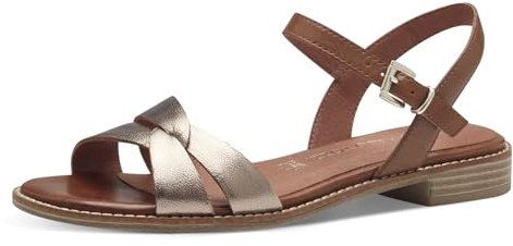 MARCO TOZZI Sandale à talon by Guido Maria Kretschmer 2-28123-42 Femme, Rose Met Comb, 40 EU