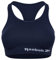 Reebok Damen Seamless Crop Top Marineblau | Fitness-BH Mit Feuchtigkeitsableitungstechnologie Training Bra, Blau, S EU