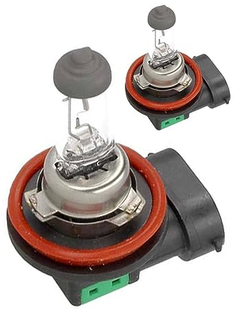 CARALL 2 Stück Halogenlampen 12V für Autos (H8 12V 35W PGJ19-1)