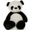 Gustaw Teddybär Groß XXL Panda - Plüschbär, Kuschelbär XXL Plüschtier, Spielgefährte und Deko in einem - Stofftier, Plüschtier Kuscheltier Giant Teddy Bear (weiß und schwarz, 200cm)