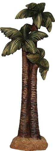 FADEDA JOK: Palme/Höhe:20 cm/handbemalt/detailgetreue Krippen Figuren - Weihnachten Tisch Dekoration Krippe Zubehör