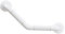 Barre D'appui De Douche, Barre D'appui Coudée à 135° En Acier Inoxydable Avec Poignée Antidérapante, Barre De Support De Main Courante De Sécurité Murale Pour Personnes âgées(Size:25*25cm,Color:Blanc)