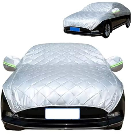 Hagelschutz Auto für Ford Fiesta 2008-2022 Autoabdeckung Hagelschutzplane Auto Autoabdeckung Wasserdicht Atmungsaktiv Auto Abdeckplane