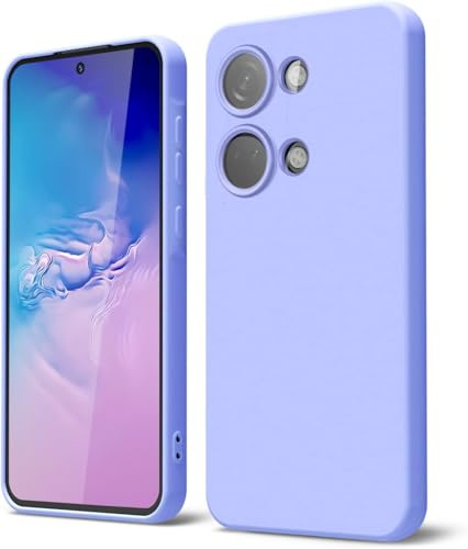 GOGME Hülle für OnePlus Nord 3 5G Handyhülle mit Kratzfestem Mikrofaserfutter, Silikon Schutzhülle Stoßfest Kameraschutz Dünn Weiche TPU Case, Lila