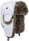 Cocila Angebote des Tages Heute Blitzangebote Wintermuetze Herren 60 cm Winterhaube Baby Junge Mütze Damen Winter Weiß Strickmuetze Schokobraun Wollmuetze Winddicht Sale Angebote Bestellung
