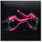 Bremshebel Motorrad Für Aprilia Für RX125 Für SX125 RX SX 125 2021 2022 2023 Motorrad Einstellbare Bremse Kupplung Hebel Zubehör Kupplung Bremshebe(Pink)