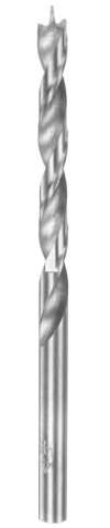 HARFINGTON Brad Point Drill Bit 4.5mm(11/64) Dia Straight Round Shank Drill Metric Brad Point Spiral Twist Drill Bits for Carpenter Woodworking Plastic Rubber