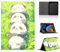 Tablet Cover per Samsung Galaxy Tab A7 10,4 2020 SM-T500/T505/T507, Carino Anime Modello Cover con Funzione Pelle PU Holder Flip con Ultra Sottile Antiurto Regolabile Protezione Case, Lying Down